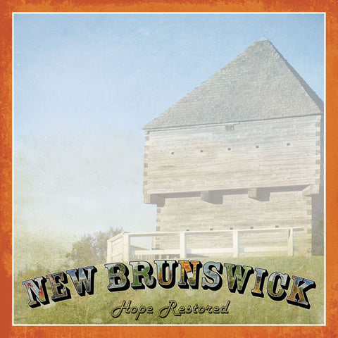 Scrapbook Customs 12x12 Paper -  New Brunswick Vintage