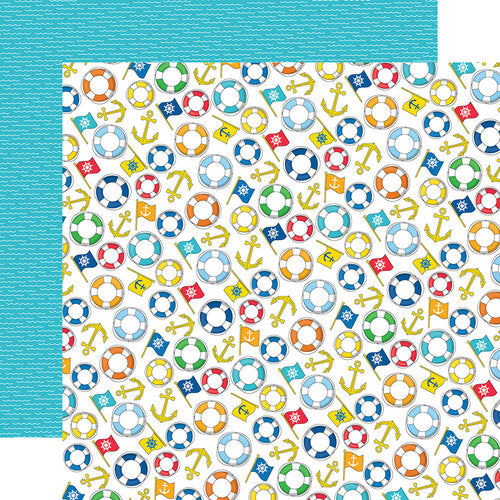 Carta Bella 12x12 Paper  [Collection] - Bon Voyage - Buoy Bash