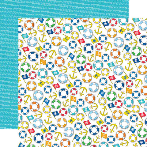 Carta Bella 12x12 Paper  [Collection] - Bon Voyage - Buoy Bash