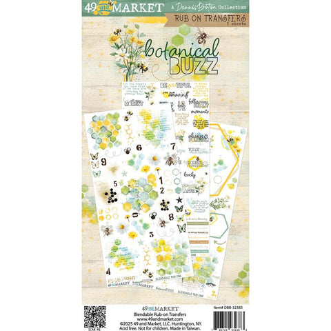 49 and Market  Rub On Transfers[Collections] - Botanical Buzz