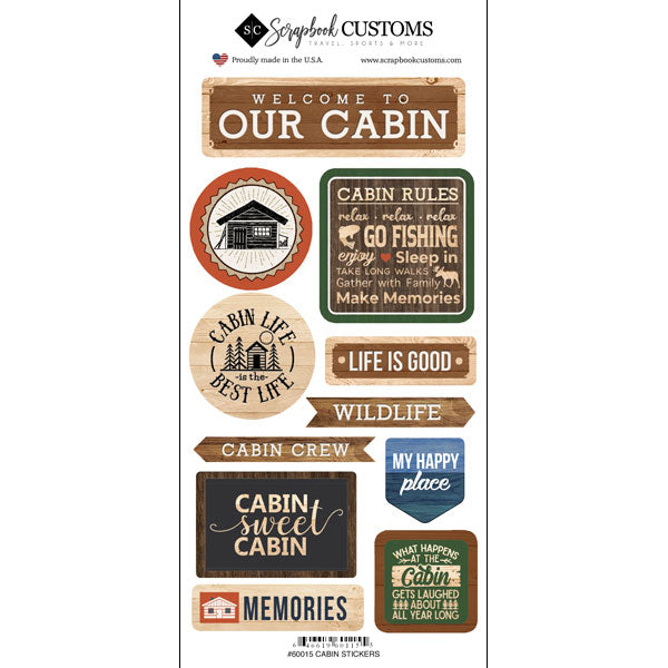 Scrapbook Customs  -  Life is Better at the Cabin