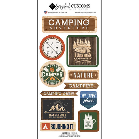 Scrapbook Customs  -  Life is Better Camping