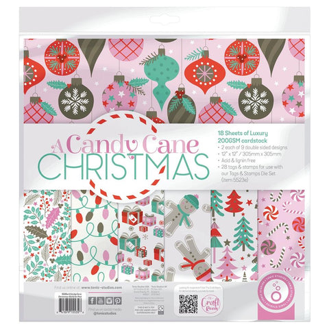 Tonic Studios 12x12 Collection - A Candy Cane Christmas