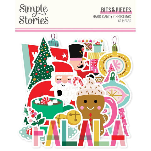 Simple Stories  Bits & Pieces  [Collection] -Hard Candy Christmas