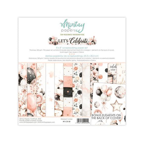 Mintay 8x8 Paper (Collection) - Let's Celebrate