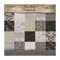 Tim Holtz Idea - ology - Palette Collection - Charcoal (12x12)