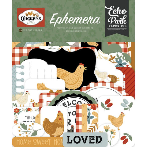 Echo Park  Icon Ephemera [Collection] - Chickens