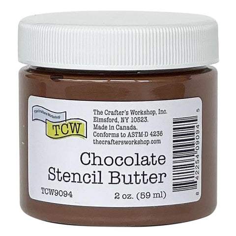 Crafters Workshop  Stencil Butter - Chocolate