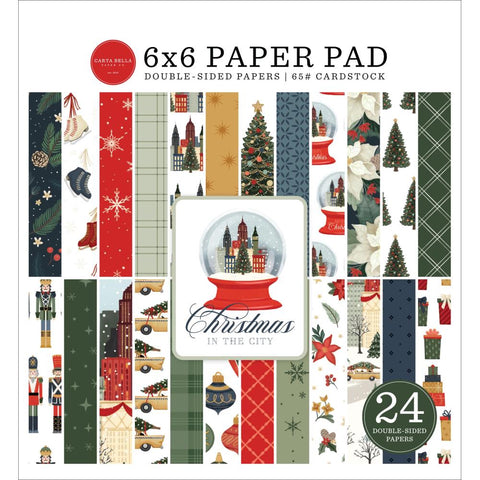 Carta Bella 6x6 Paper Pad  [Collection] - Christmas In The City
