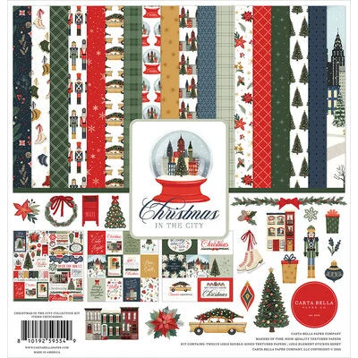 Carta Bella 12x12 Paper [Collection] - Christmas In The City