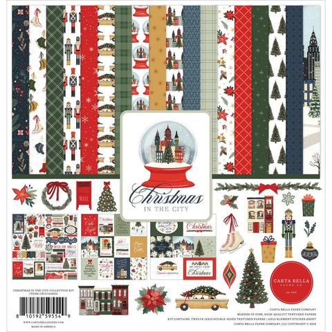 Carta Bella 12x12 Paper [Collection] - Christmas In The City