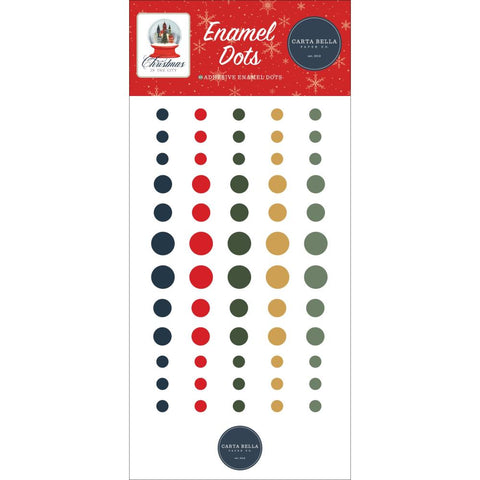 Carta Bella Enamel Dots - [Collection] - Christmas In The City