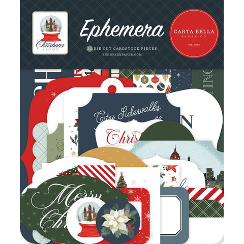 Carta Bella Ephemera   [Collection] - Christmas In The City