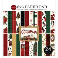 Carta Bella 6x6 Paper Pad  [Collection] - Classic Christmas