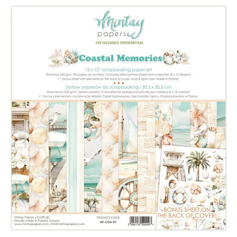 Mintay 12x12 Paper (Collection) - Coastal Memories