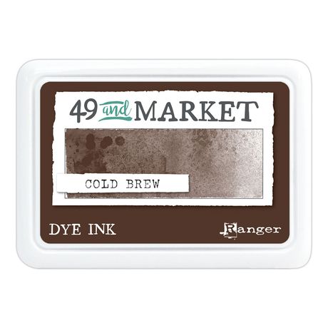 Ranger 49 & Market Dye Ink - Cold Brew