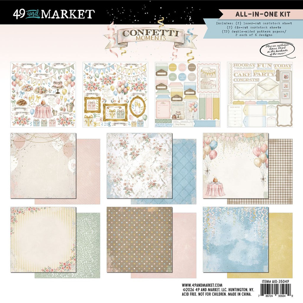 49 and Market  All In One Kit - Confetti Moments
