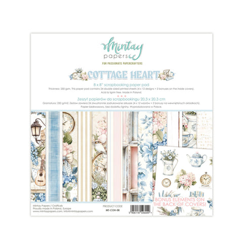 Mintay 8x8 Paper (Collection) - Cottage Heart