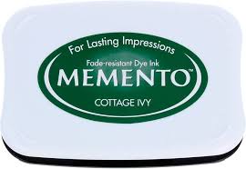 Tsukineko Memento Ink Pad - Cottage Ivy