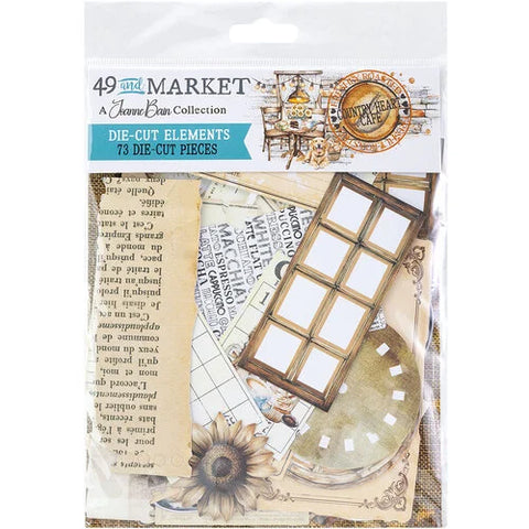49 and Market  Die Cut Elements - Country Heart Cafe
