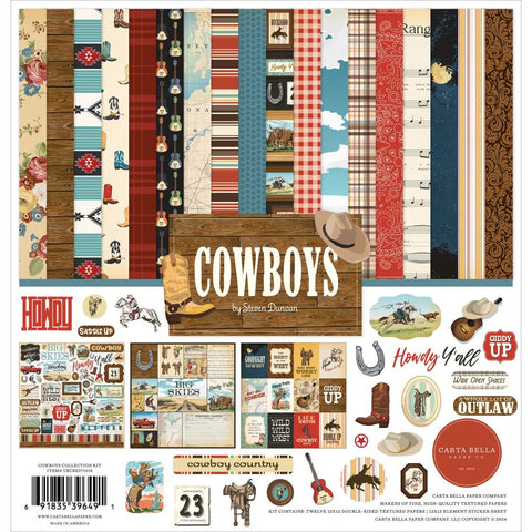 Carta Bella 12x12 Paper [Collection] - Cowboys