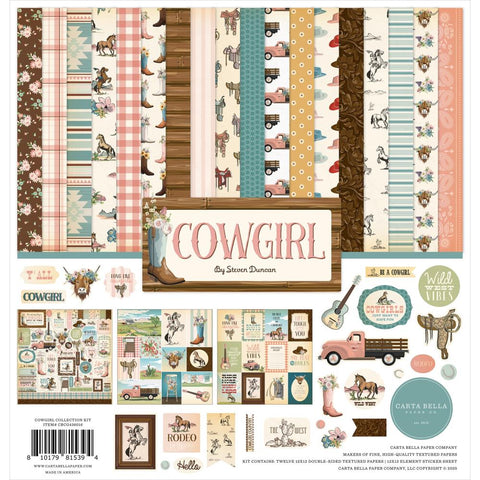 Carta Bella 12x12 Paper [Collection] - Cowgirl