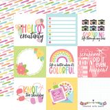 Echo Park Paper 12x12 Cardstock  [Collection] - Craft Room - 4x4 Journaling Cards