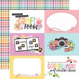 Echo Park Paper 12x12 Cardstock  [Collection] - Craft Room - 6x4 journaling