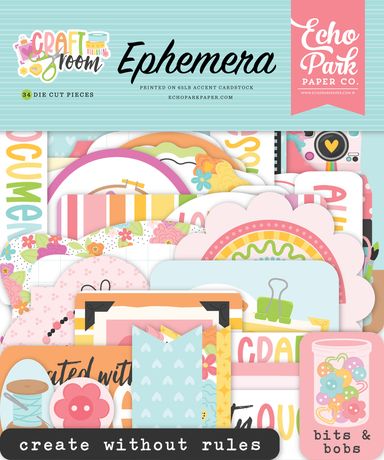 Echo Park Ephemera   [Collection] - Craft Room
