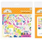 Doodlebug Design Die Cuts [Collections] - Bits & Pieces - Cupcakes & Candles