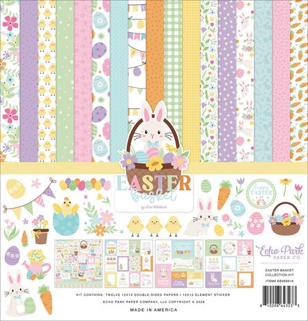 Echo Park 12x12 Paper  [Collection] - Easter Basket