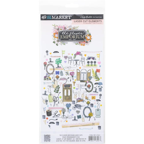 49 and Market  Laser Cut Elements [Collections] - Flower Emporium
