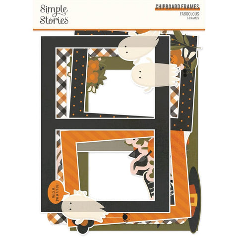 Simple Stories Layered Chipboard Frames Die-Cuts [Collection] - Faboolous