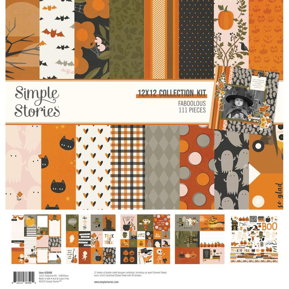 Simple Stories  12x12 Paper [Collection] - Faboolous