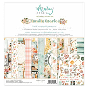 Mintay 12x12 Paper (Collection) - Family Stories