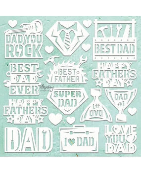 Mintay Paper Chippies (Collection) -Fathers Day
