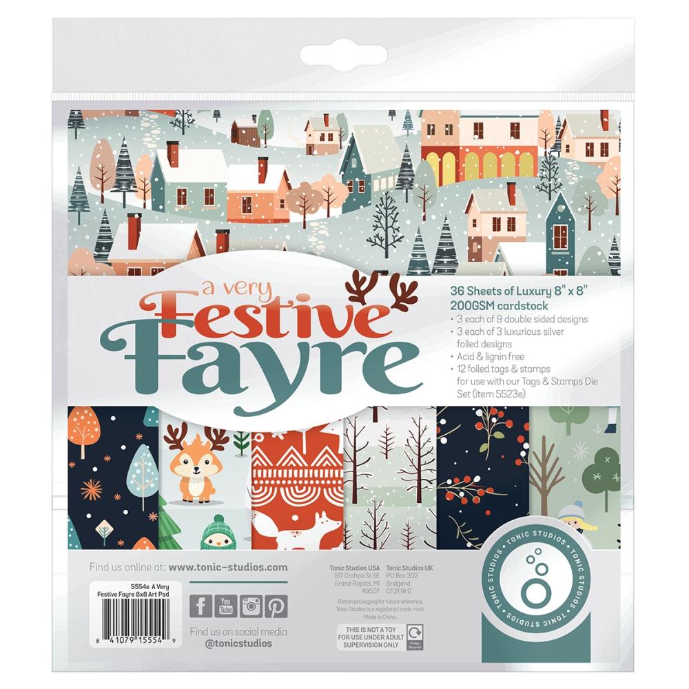 Tonic Studios 8x8 Collection - A Very Festive Fayre