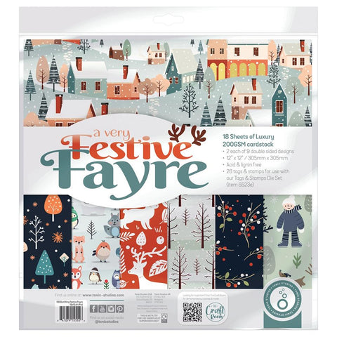 Tonic Studios 12x12 Collection - A Very Festive Fayre