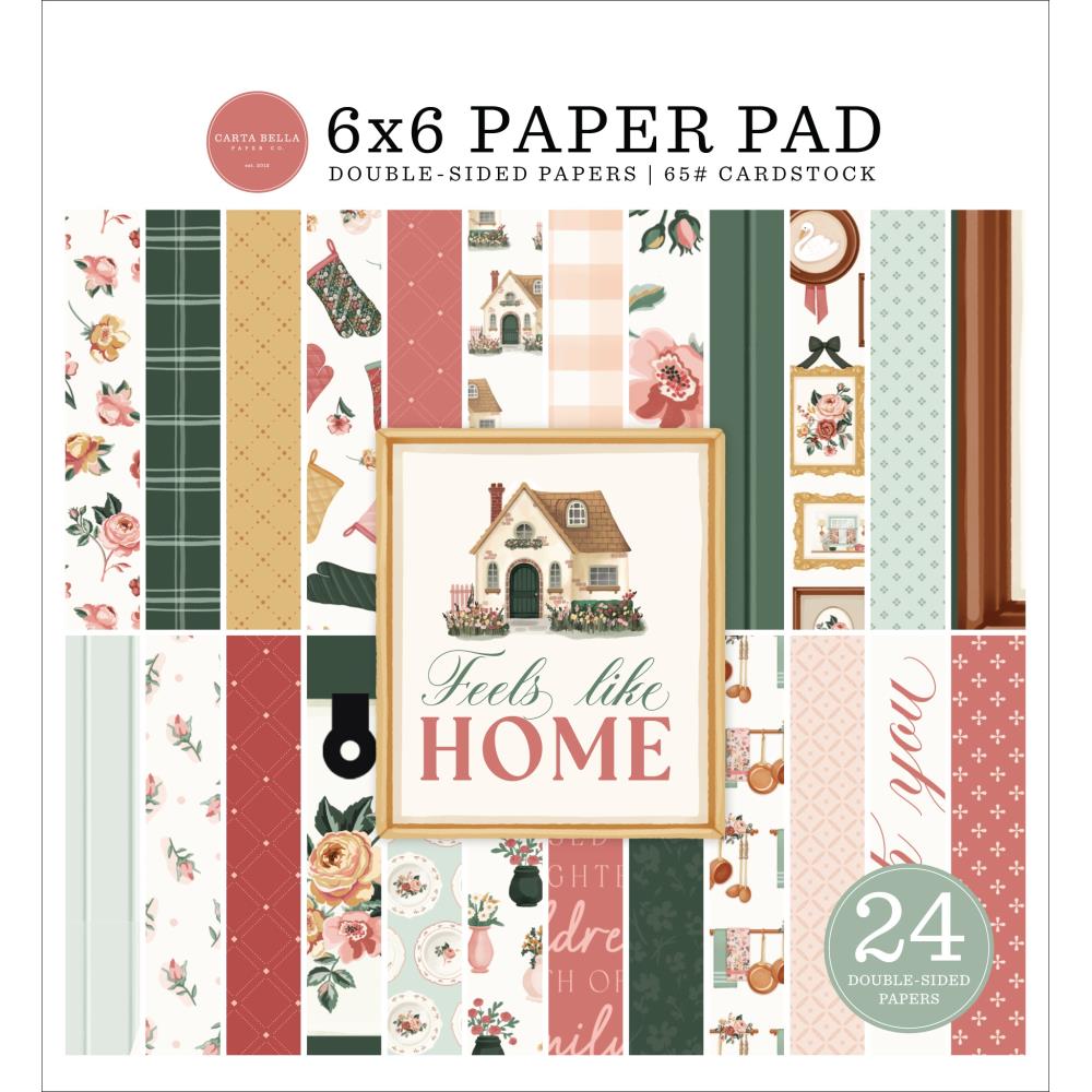 Carta Bella 6x6 Paper Pad  [Collection] - Feels Like Home