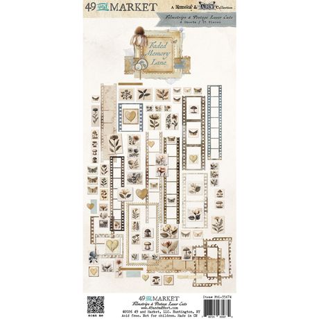 49 and Market  Filmstrips band Postage Laser Cut  [Collections] - Faded Memory Lane