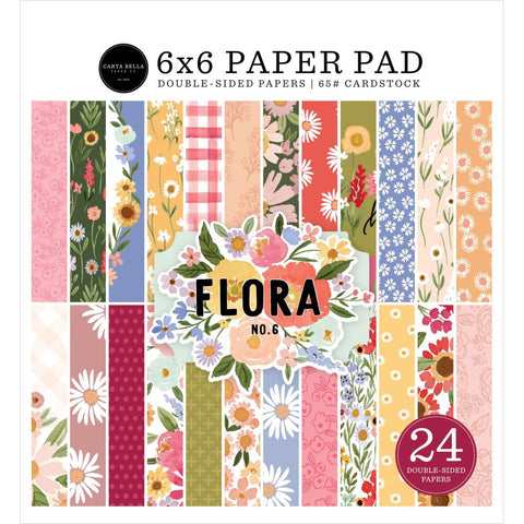 Carta Bella 6x6 Paper Pad  [Collection] - Flora #6