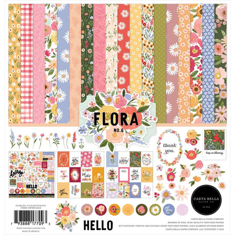 Carta Bella 12x12 Paper [Collection] - Flora #6