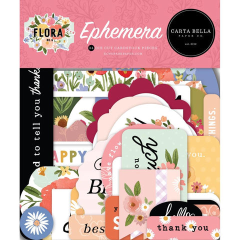 Carta Bella Ephemera   [Collection] - Flora #6