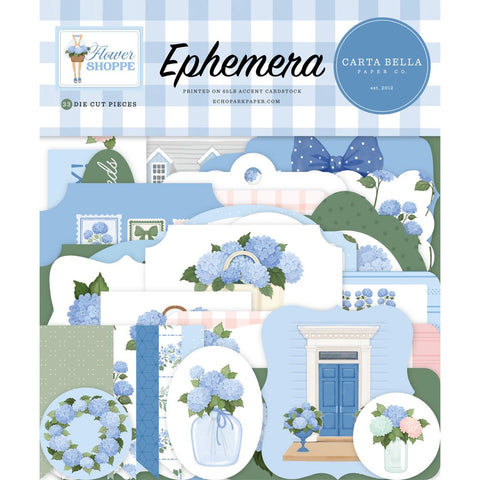 Carta Bella Ephemera   [Collection] - Flower Shoppe