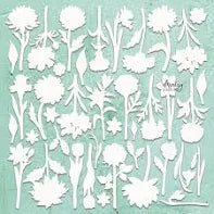 Mintay Paper Chippies (Collection) - Flowers