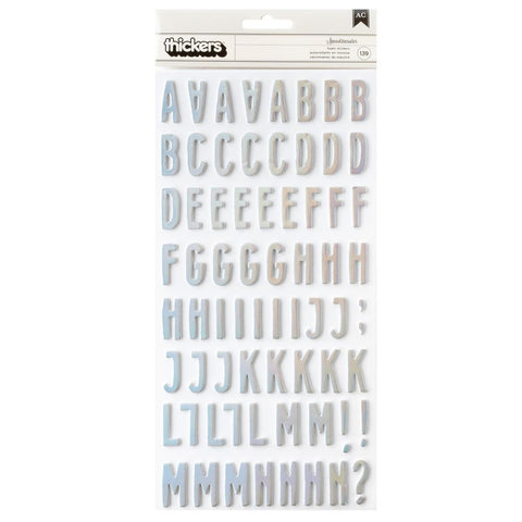 Thickers Holographic foil foam stickers - Spooktacular