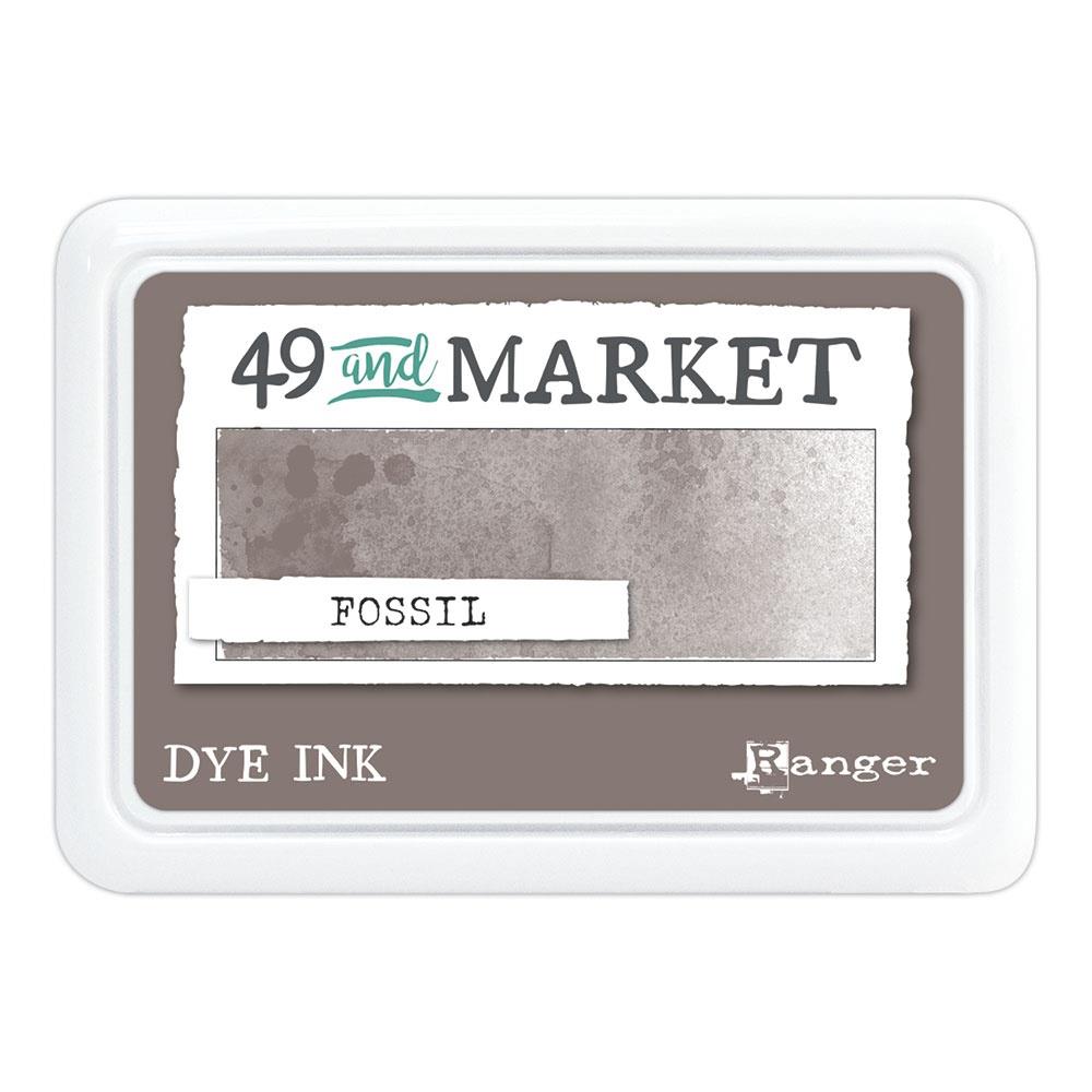 Ranger 49 & Market Dye Ink - Fossil