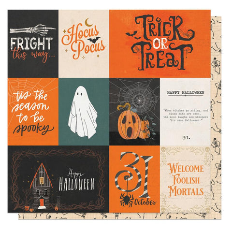 Photoplay 12x12 Paper  [Collection]  -Trick Or Treat - Fright This Way