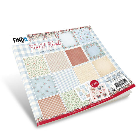 Find It [Yvonne Creations]  8x8 Paper Pad - Frosted Florals