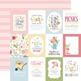Echo Park Paper 12x12 Paper  - In Full Bloom - 3x4 Journal Cards